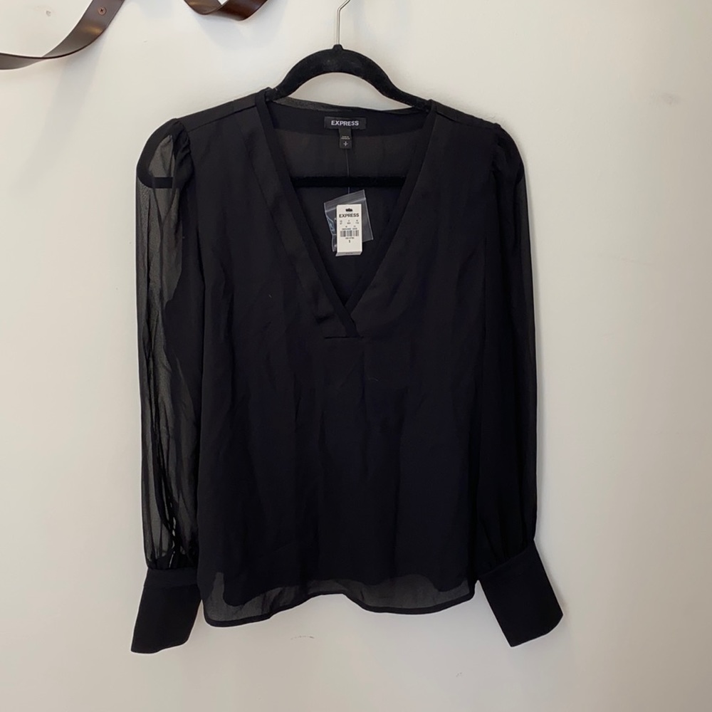 NWT Express black blouse